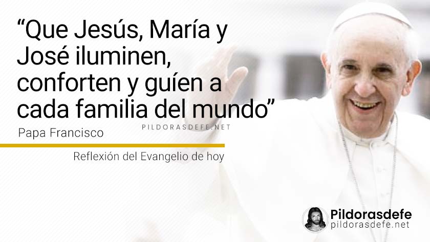 evangelio de hoy martes diciembre lecturas reflexion papa francisco palabra diaria