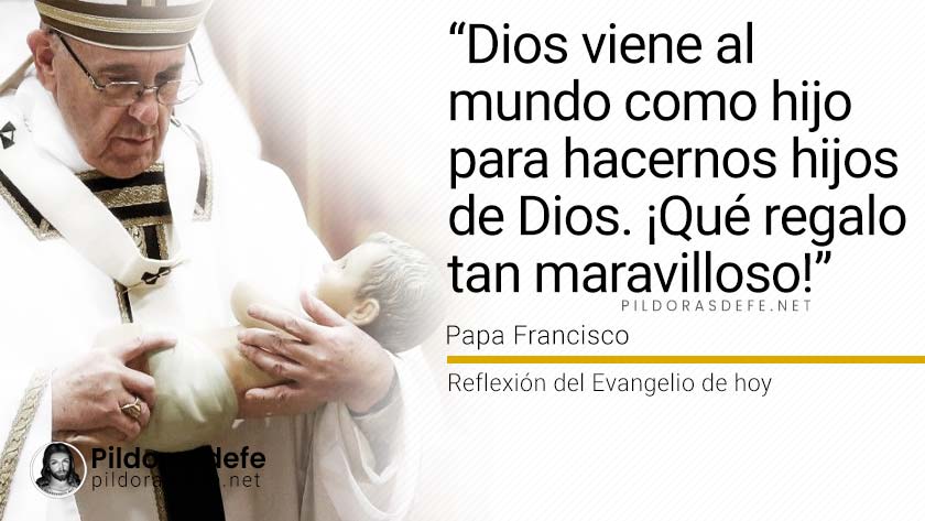 evangelio de hoy sabado  diciembre  lecturas reflexion papa francisco palabra diaria