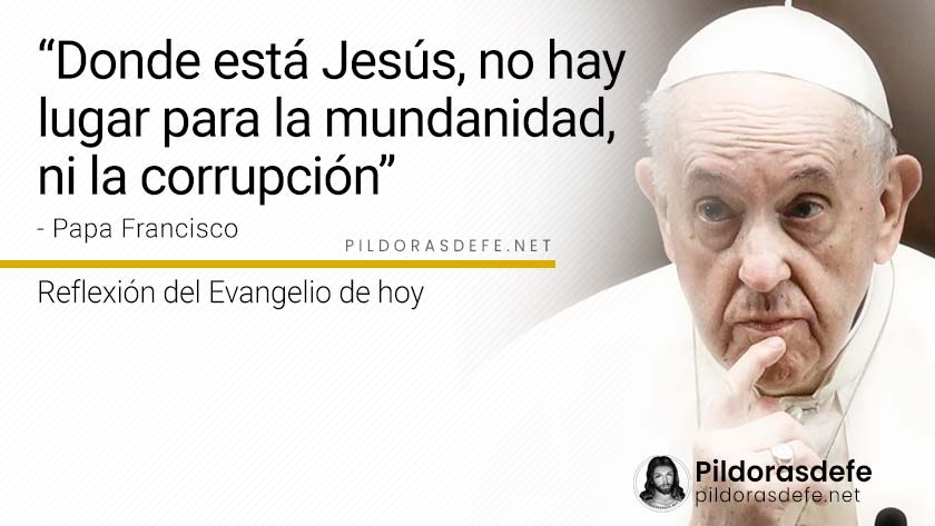 evangelio de hoy viernes noviembre lecturas reflexion papa francisco palabra diaria