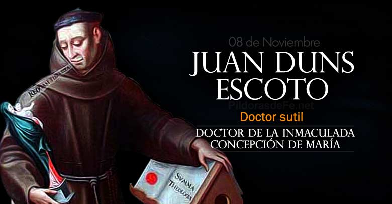juan duns escoto doctor de la inmaculada concepcion de maria