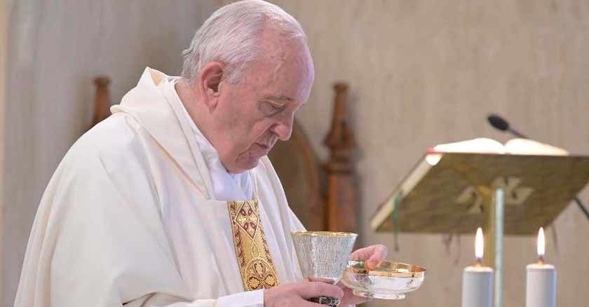 lectura evangelio de hoy  de julio  papa francisco palabra reflexion
