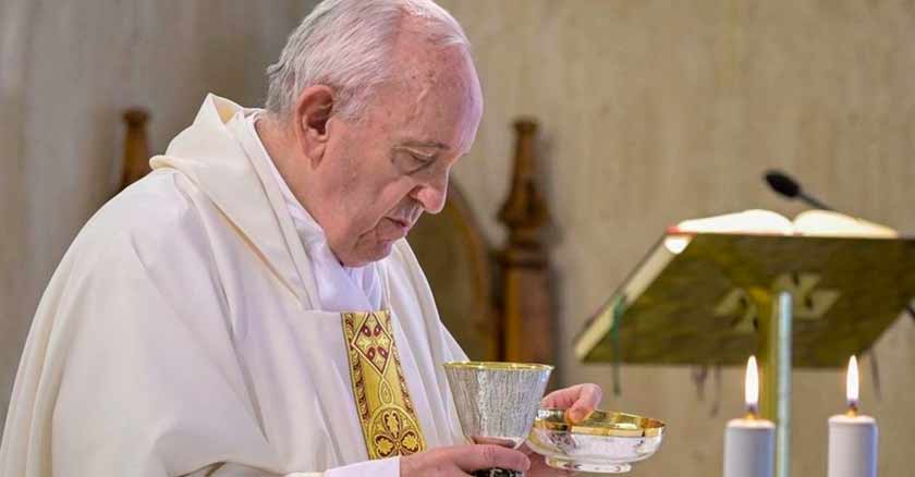 lectura evangelio de hoy  julio  papa francisco palabra reflexion