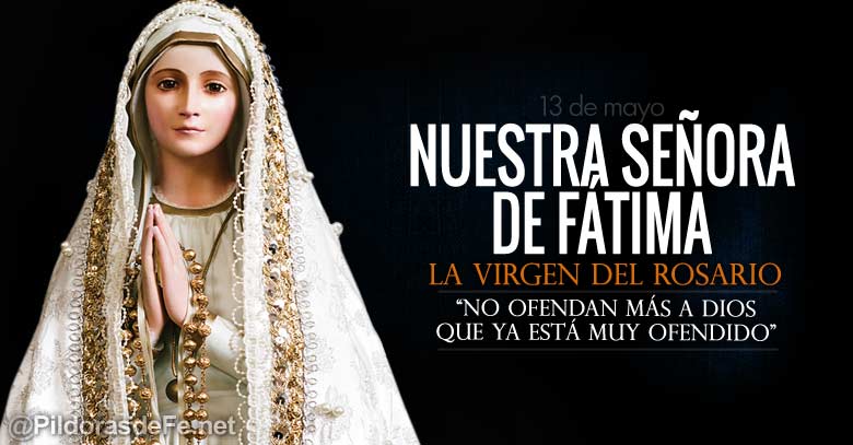 Nuestra Señora de Fátima. La Virgen del Rosario