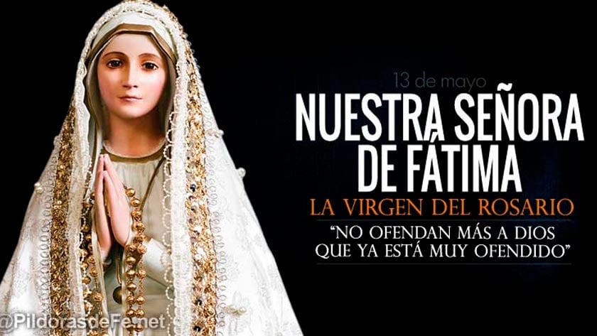 nuestra senora de fatima virgen del rosario historia