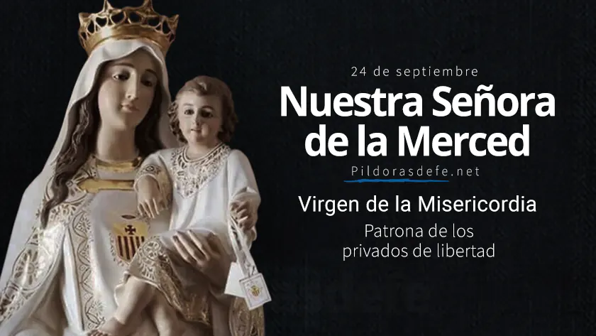 nuestra senora de la merced virgen de la misericordia patrona de los presos