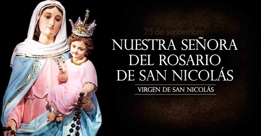 Foto :: Nuestra Señora del Rosario de San Nicolás ▷ Virgen de San nicolas ▷  Shotoe