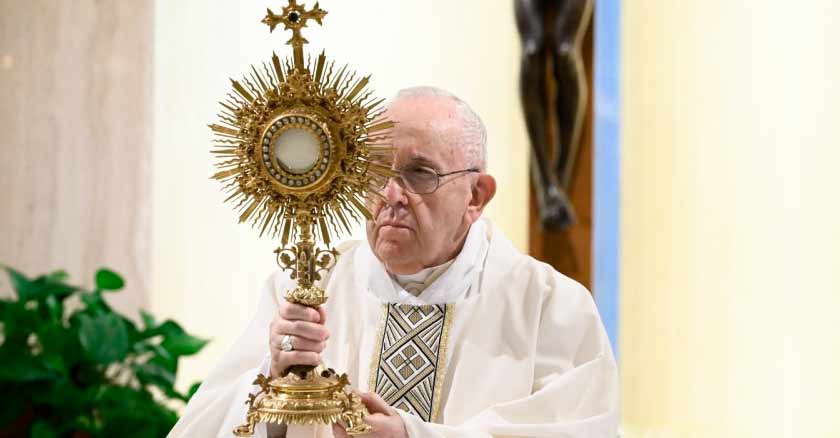 papa francisco lectura del evangelio de hoy  de junio  palabra reflexion
