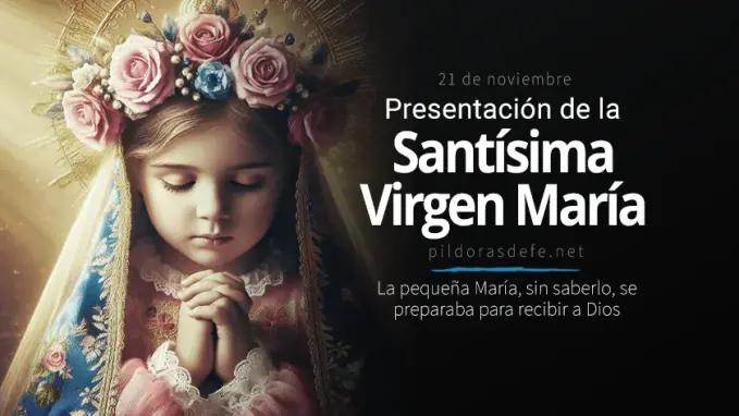 presentacion de la bienaventurada santisima virgen maria al templo