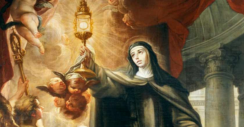 saint clare of assisi august 