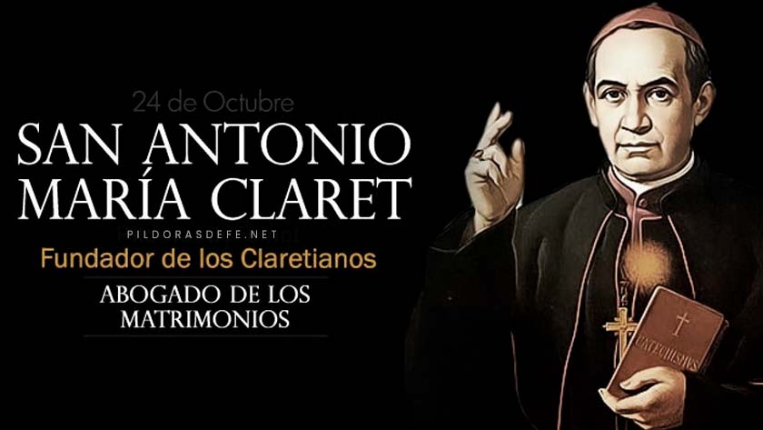 San Antonio María Claret. Abogado de los matrimonios