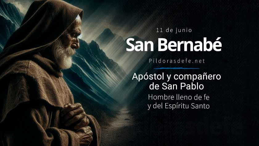 san bernabe apostol misionero del senor companero de san pablo apostol