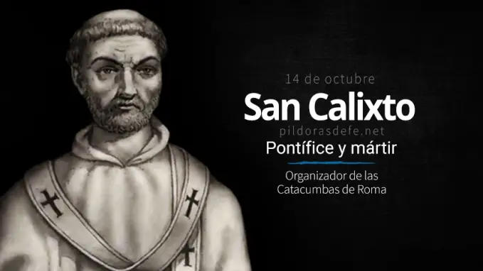 san calixto papa martir organizador de las catacumbas de roma