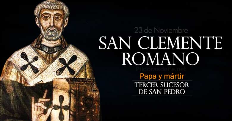 san clemente romano papa martir tercer sucesor de san pedro