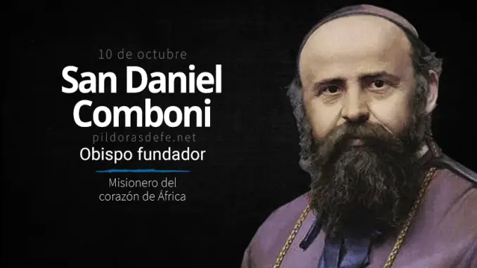 san daniel comboni sacerdote obispo misionero fundador corazon de africa