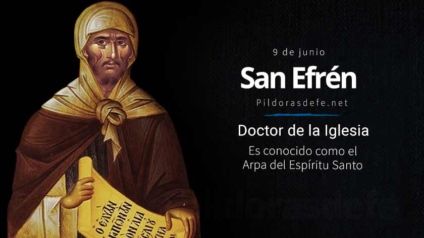 san efren efraim el sirio siria doctor de la iglesia arpa del espiritu santo