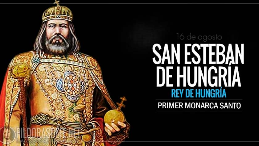 san esteban de hungria rey santo primer monarca santo biografia vida