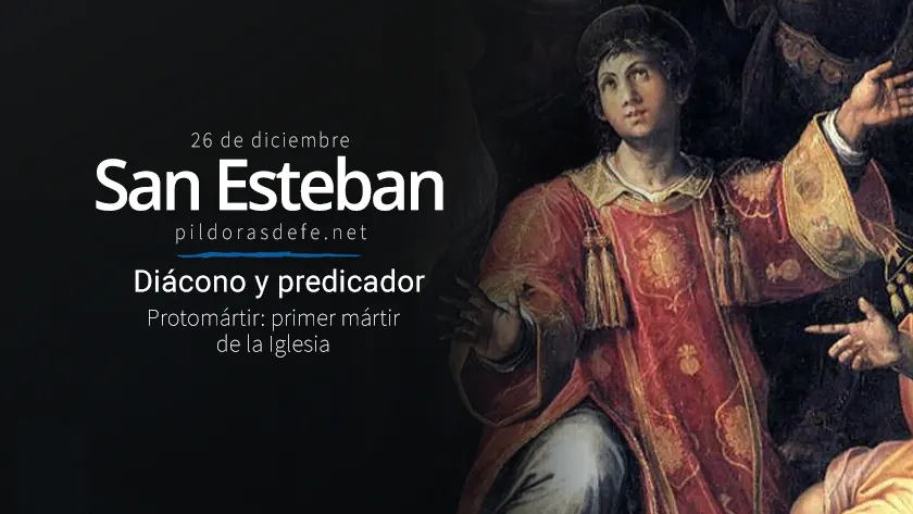 san esteban diacono primer martir de la iglesia protomartir
