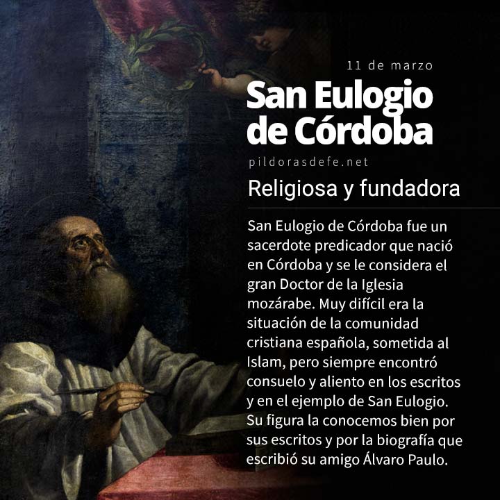 Biografía de San Eulogio de Córdoba