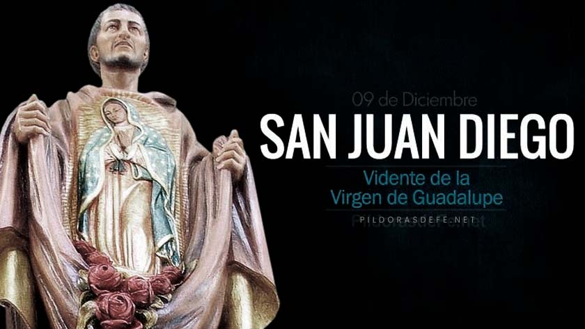 san juan diego primer santo indigena vidente de nuestra senora de guadalupe