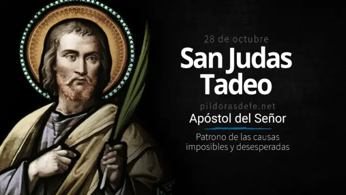San Judas Tadeo. Patrono de los casos imposibles y desesperados