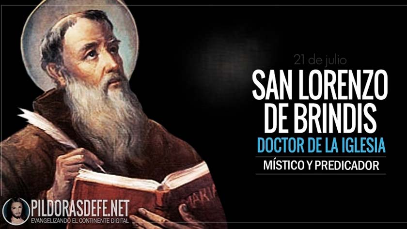 san lorenzo de brindisi doctor de la iglesia predicador mistico biografia