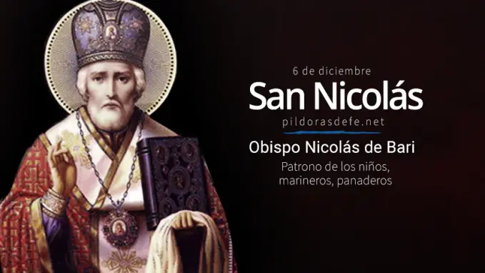 san nicolas de bari santa claus obispo patrono de los ninos panaderos marineros