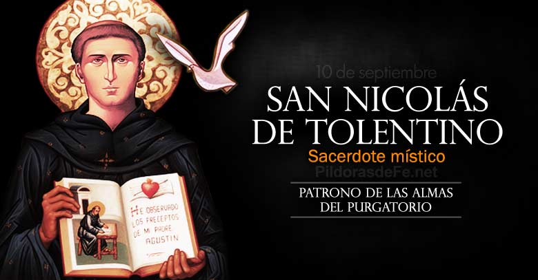 san nicolas de tolentino patrono de las almas del purgatorio