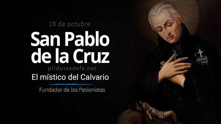 san pablo de la cruz mistico fundador de los pasionistas