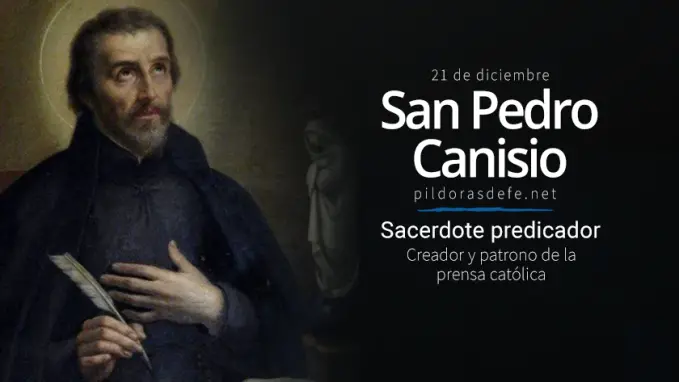 san pedro canisio predicador creador y patrono de la prensa catolica