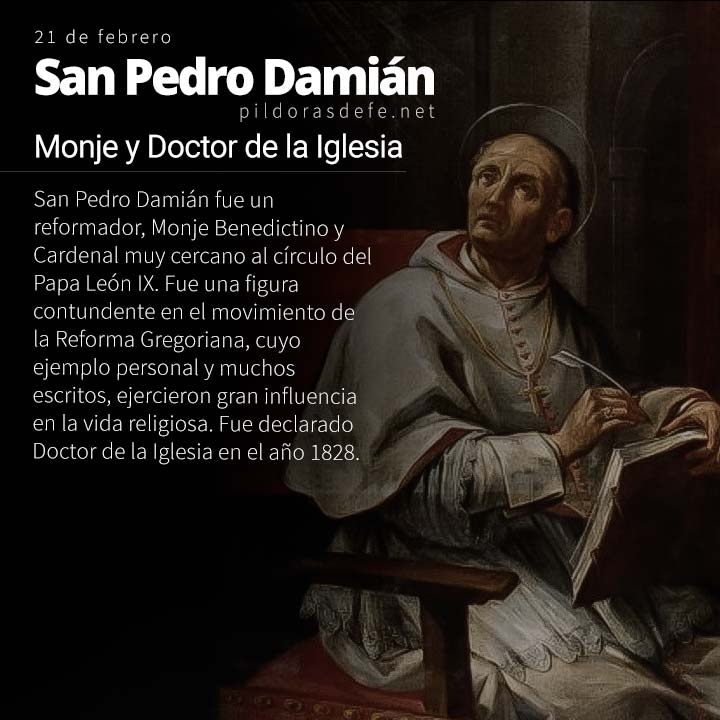 Biografía y vida de San Pedro Damián, Monje benedictino y Doctor de la Iglesia