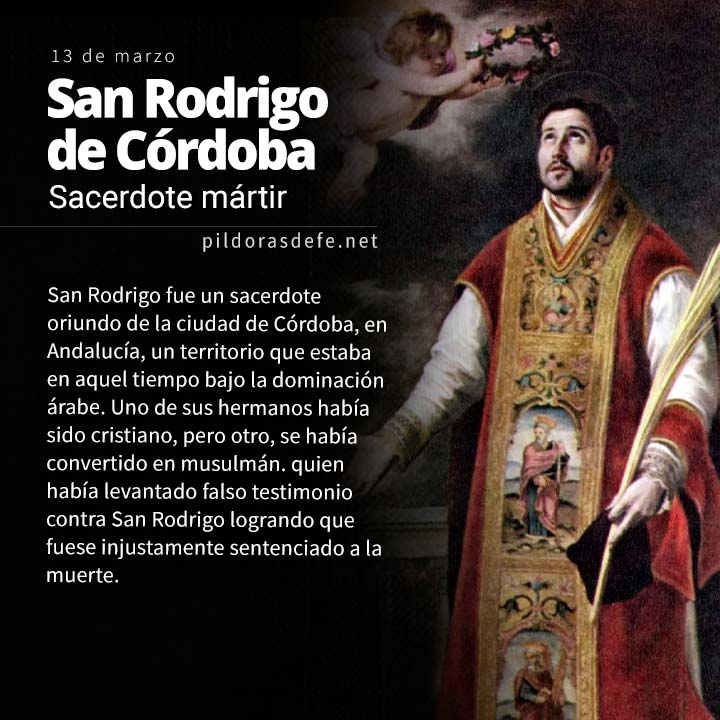 San Rodrigo de Córdoba, sacerdote mártir