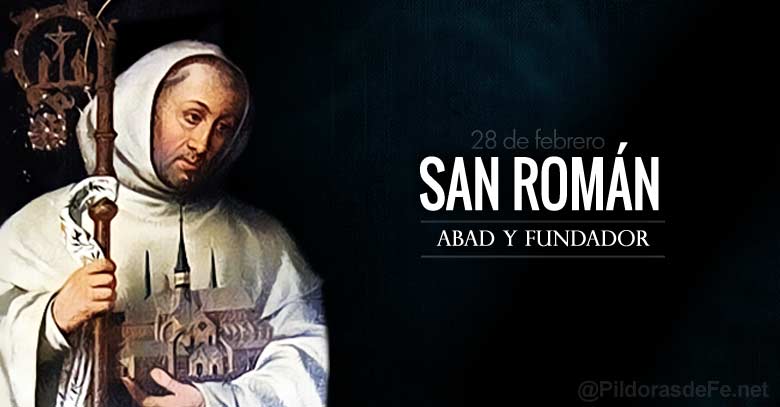 san roman abad monje y fundador