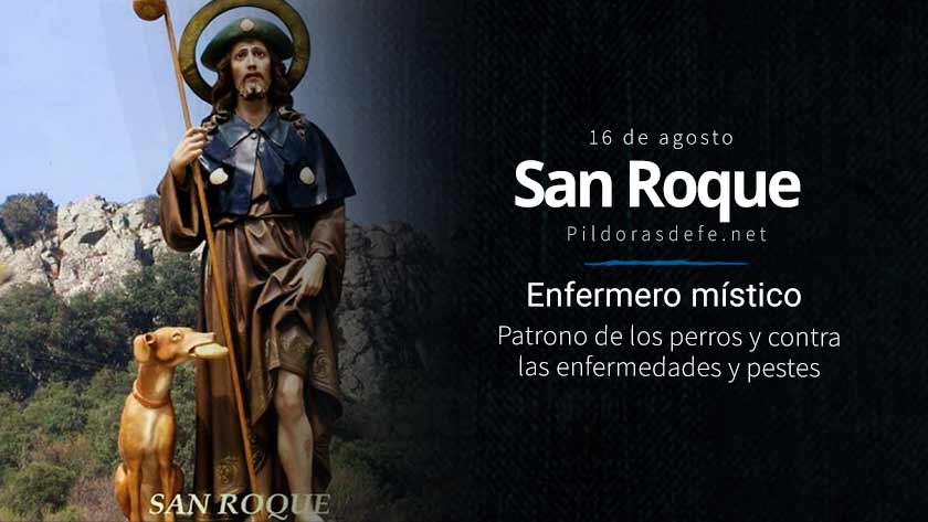 san roque enfermero mistico patrono contra las enfermedades pestes pandemias