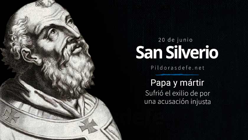 San Silverio, Papa