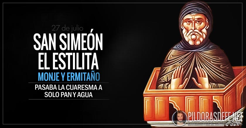 san simeon el estilita monje y ermitano