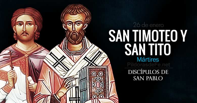 san timoteo y san tito martires discipulos de san pablo