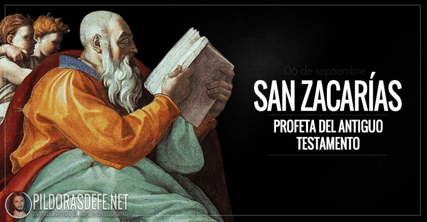 san zacarias profeta del antiguo testamento