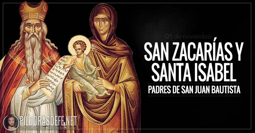 san zacarias y santa isabel padres de san juan bautista