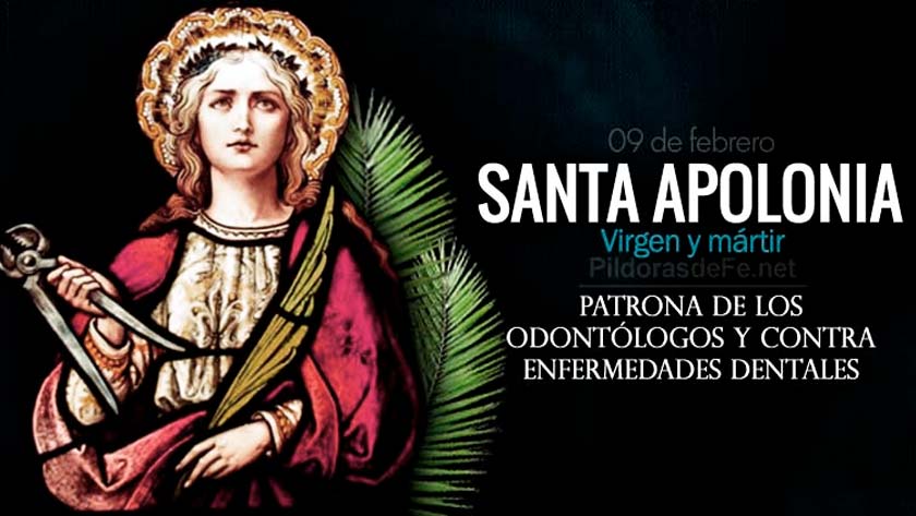 santa apolonia virgen martir patrona de los odontologos dentistas biografia vida