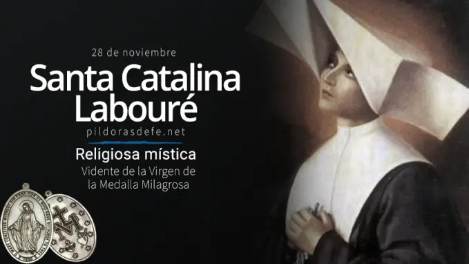 santa catalina laboure vidente de la virgen de la medalla milagrosa