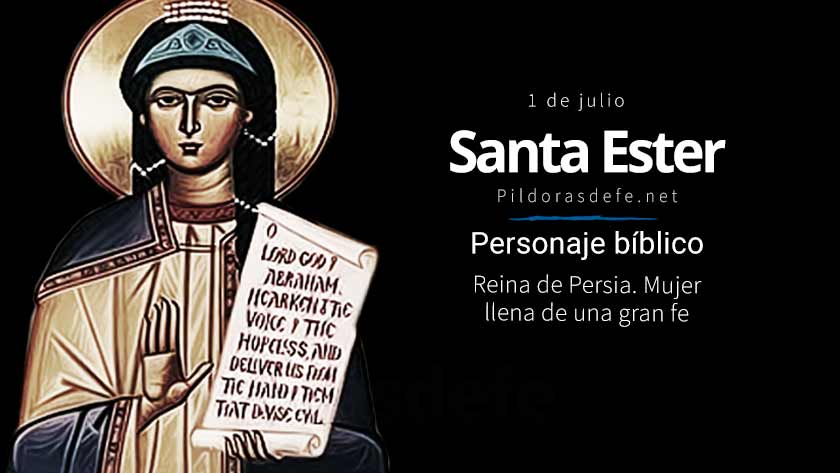 santa estern reina de persia defensora mujer llena de fe biografia