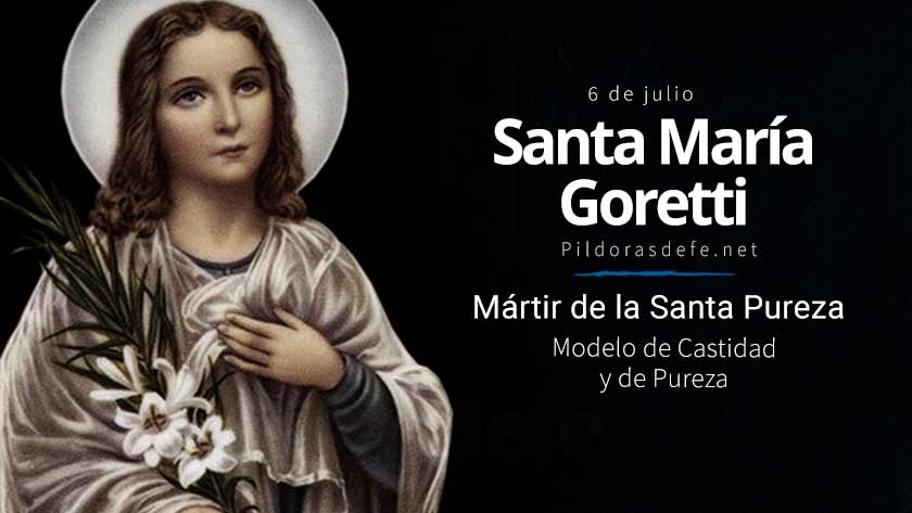 santa maria goretti martir de la pureza biografia vida