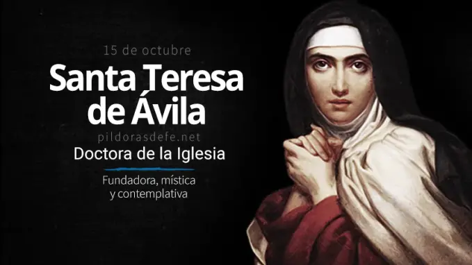 santa teresa de avila religiosa mistica contemplativa doctora de la iglesia