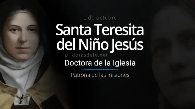 santa teresita del nino jesus teresa de lisieux patrona de las misiones