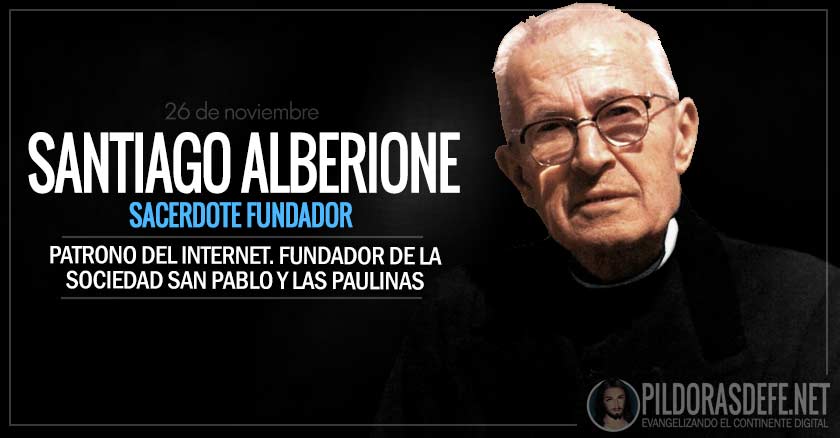 santiago alberione patrono de internet y fundador de sociedad san pablo paulinas