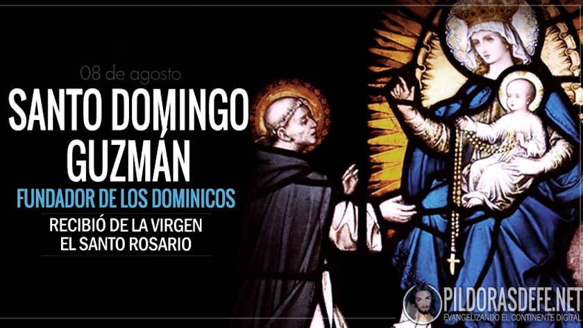 santo domingo guzman fundador de los dominicos promotor santo rosario biografia