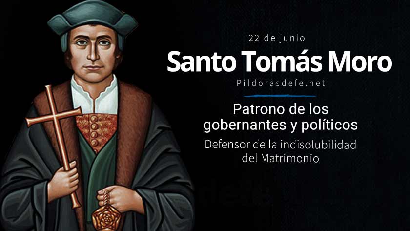 santo tomas moro defensor de la indisolubilidad del matrimonio biografia