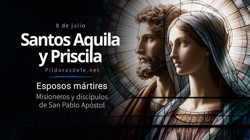 Santos Aquila y Priscila, Esposos mártires