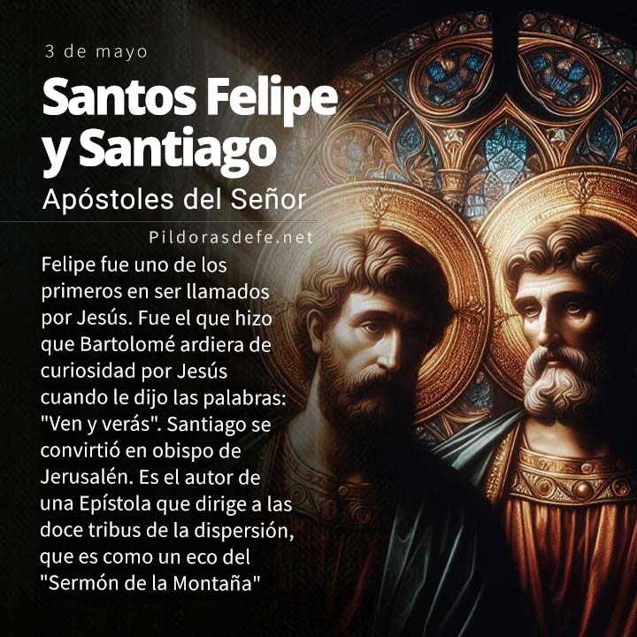 santos felipe santiago apostoles del senor historia biografia
