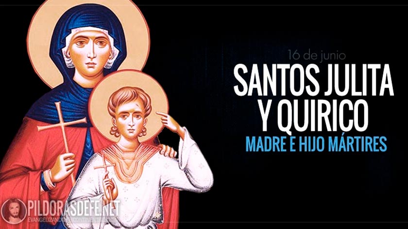 santos julita san quirico madre hijo martires persecusion cristiana